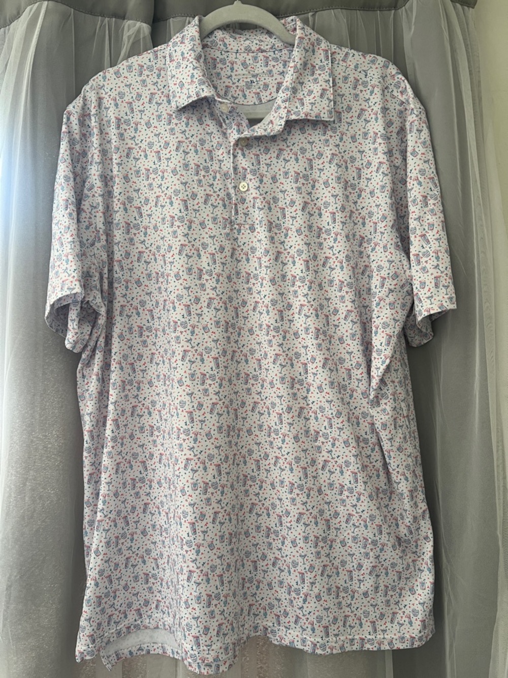 Mens Southern Tide Performance Polo